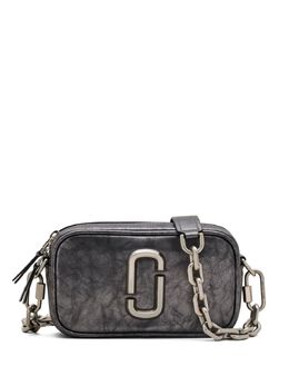 Marc Jacobs: Тёмная сумка через плечо  The Metallic