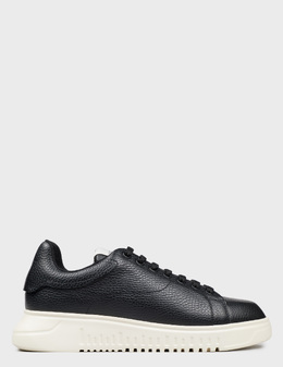 EMPORIO ARMANI: Чорні кеди 