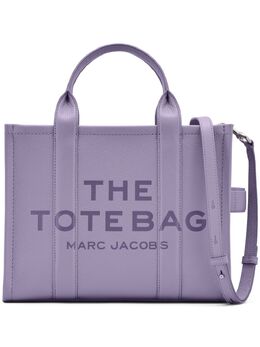 Marc Jacobs: Сумка-шоппер  The Leather с принтом
