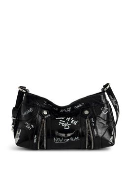Zadig&Voltaire: Чёрная сумка через плечо  Sunny