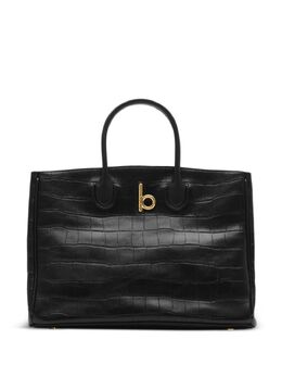 Burberry: Чёрная сумка 