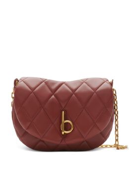 Burberry: Красная сумка через плечо 
