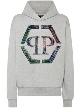 Philipp Plein: Хлопковая толстовка  Hexagon