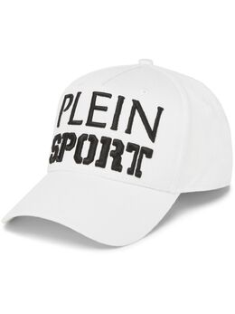 Plein Sport: Белая кепка 