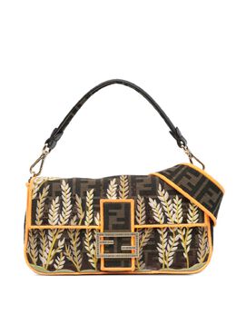 Fendi Pre-Owned: Коричневая сумка 