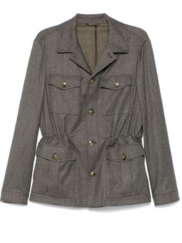 Canali: Рубашка из шерсти 
