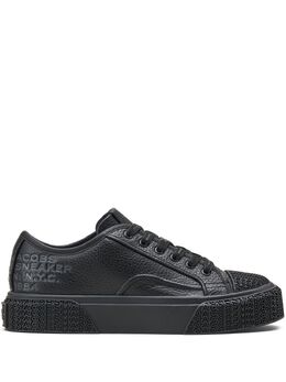 Marc Jacobs: Чёрные кроссовки  The Leather