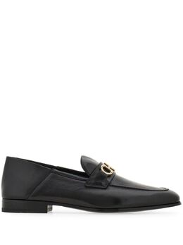 Ferragamo: Чёрные туфли  Gancini