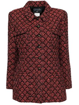 CHANEL Pre-Owned: Однобортная куртка 
