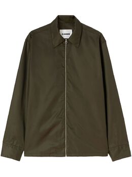 Jil Sander: Тёмная рубашка 