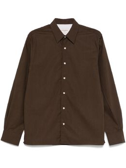 Officine Generale: Коричневая рубашка 