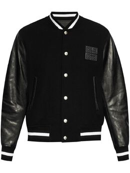 Givenchy: Чёрная куртка  4G