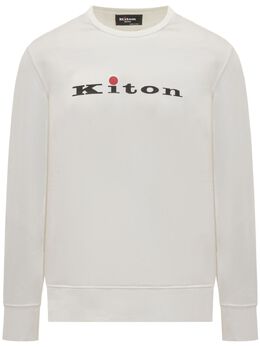 Kiton: Свитшот с принтом 