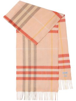 Burberry: Розовый шарф 