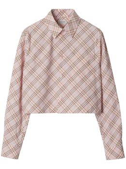 Burberry: Винтажная рубашка  Vintage Check