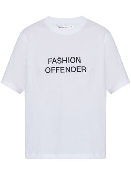 Victoria Beckham: Футболка с принтом 