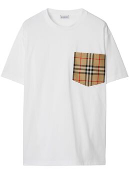 Burberry: Винтажная футболка  Vintage Check