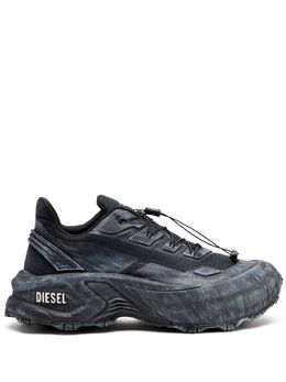Diesel: Чёрные кроссовки 