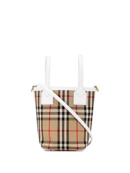 Burberry Pre-Owned: Коричневая сумка-шоппер 