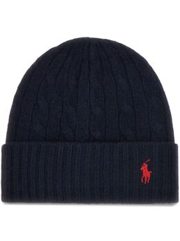 Polo Ralph Lauren: Синяя шапка 