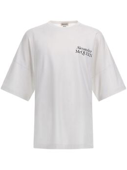 Alexander McQueen: Футболка с принтом 