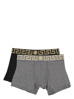 Versace: Трусы  Greca