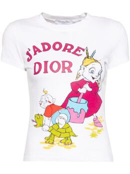 Christian Dior Pre-Owned: Футболка с принтом 