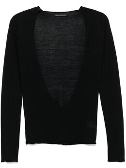 Yohji Yamamoto Pre-Owned: Трикотажный топ 