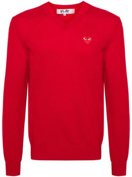 Comme Des Garçons Play: Свитер  Heart из шерсти