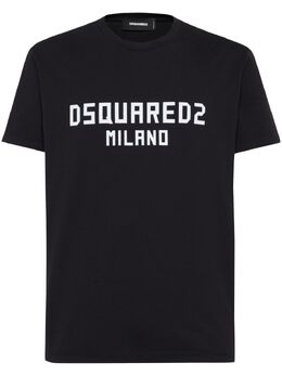 DSQUARED2: Футболка с принтом 
