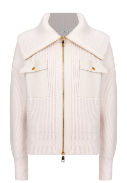 ELISABETTA FRANCHI: Трикотажная куртка 