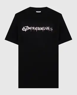 Vetements: Чёрная футболка 