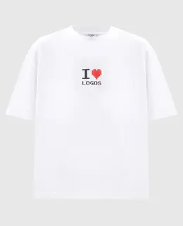 Vetements: Белая футболка 