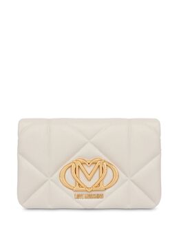 Love Moschino: Белая сумка через плечо 