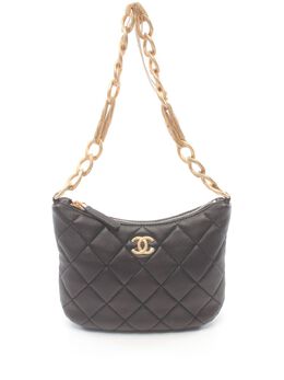 CHANEL Pre-Owned: Чёрная сумка 
