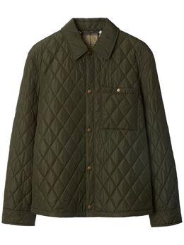 Burberry: Стёганые куртка 