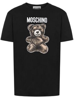 Moschino: Футболка  Teddy Bear с принтом