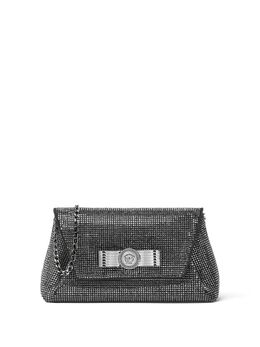 Versace: Чёрный клатч  Gianni