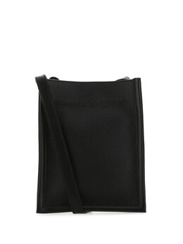 Alexander McQueen: Чёрная сумка через плечо 