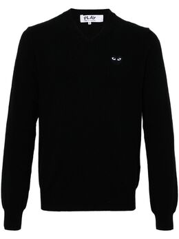 Comme Des Garçons Play: Свитер  Heart из шерсти