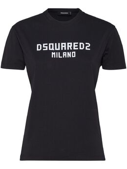DSQUARED2: Футболка с принтом 