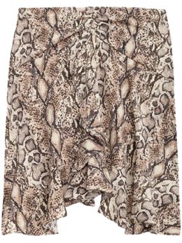 ISABEL MARANT: Бежевая юбка 