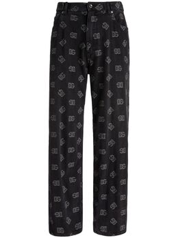 Dolce & Gabbana: Чёрные джинсы 