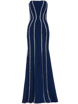 Jenny Packham: Голубое платье 
