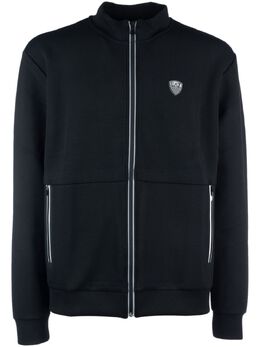 Ea7 Emporio Armani: Чёрный свитшот 