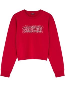 Versace: Красный свитшот 