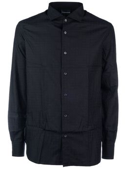 Emporio Armani: Жаккардовая рубашка 