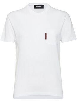 DSQUARED2: Белая футболка 
