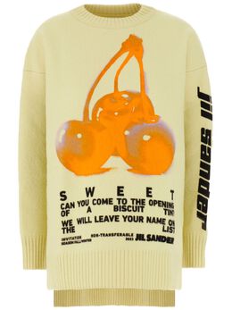 Jil Sander: Трикотажный свитер 