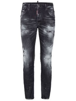 DSQUARED2: Рваные джинсы 